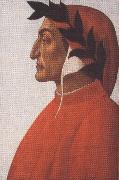 Sandro Botticelli Portrait of Dante Alighieri (mk36) china oil painting reproduction